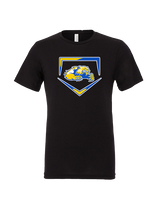 Simeon Career Academy Baseball Plate - Tri - Blend Shirt
