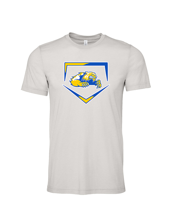 Simeon Career Academy Baseball Plate - Tri - Blend Shirt