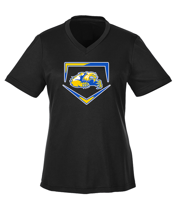 Simeon Career Academy Baseball Plate - Womens Performance Shirt