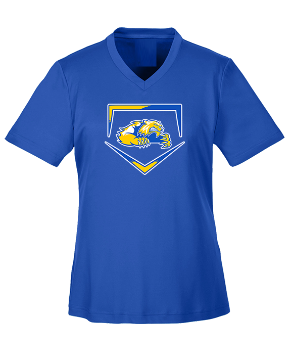 Simeon Career Academy Baseball Plate - Womens Performance Shirt