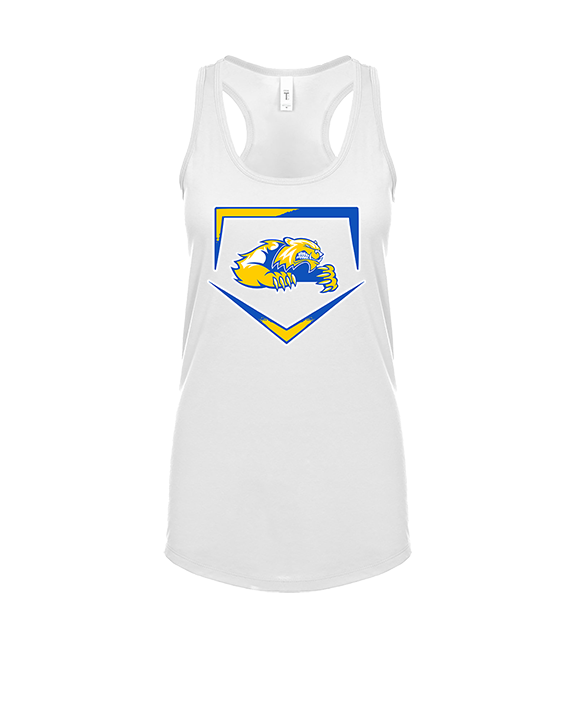 Simeon Career Academy Baseball Plate - Womens Tank Top