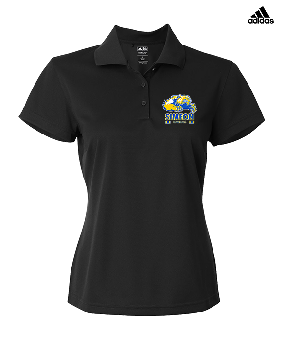 Simeon Career Academy Baseball Stacked - Adidas Womens Polo