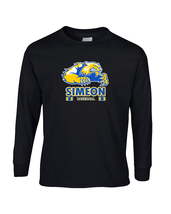 Simeon Career Academy Baseball Stacked - Cotton Longsleeve