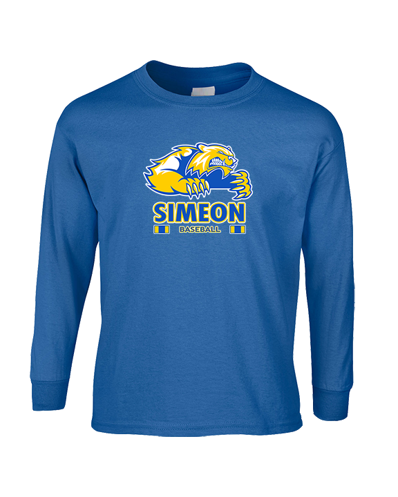 Simeon Career Academy Baseball Stacked - Cotton Longsleeve