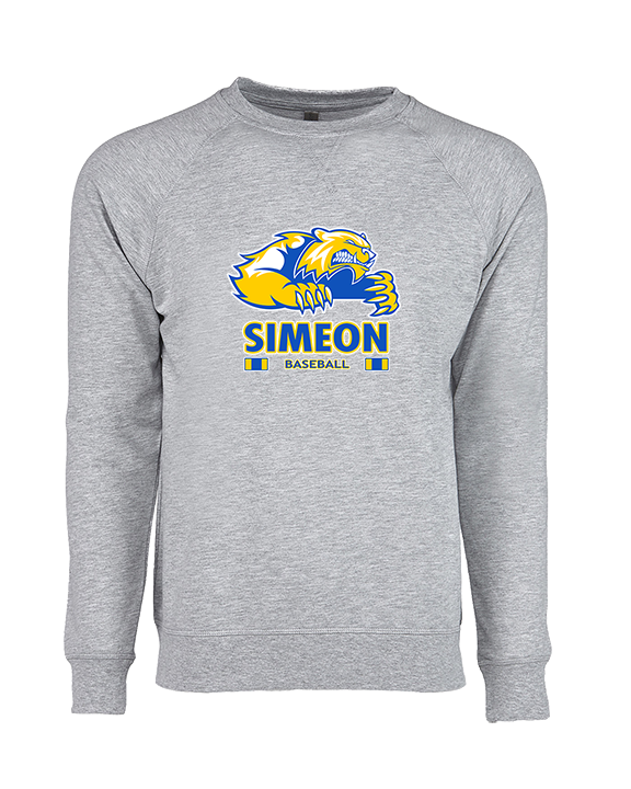 Simeon Career Academy Baseball Stacked - Crewneck Sweatshirt