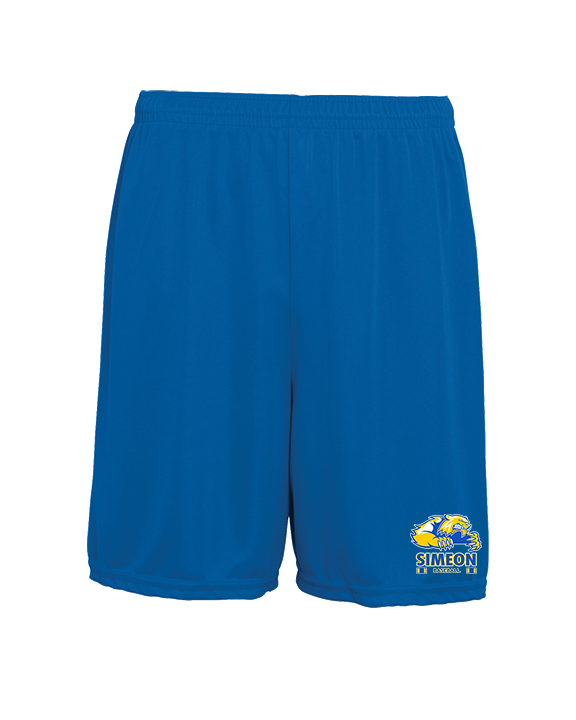 Simeon Career Academy Baseball Stacked - Mens 7inch Training Shorts