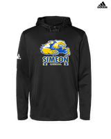 Simeon Career Academy Baseball Stacked - Mens Adidas Hoodie