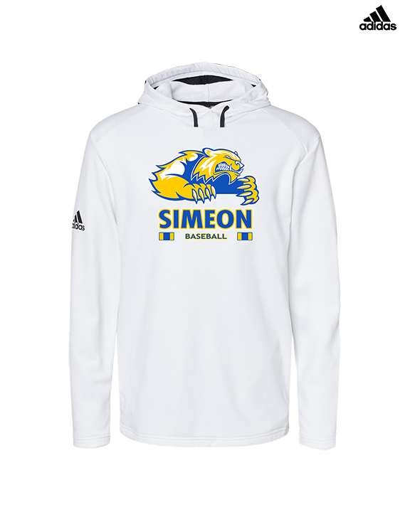 Simeon Career Academy Baseball Stacked - Mens Adidas Hoodie