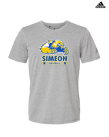 Simeon Career Academy Baseball Stacked - Mens Adidas Performance Shirt