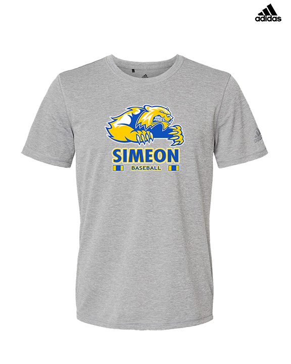 Simeon Career Academy Baseball Stacked - Mens Adidas Performance Shirt
