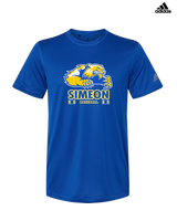 Simeon Career Academy Baseball Stacked - Mens Adidas Performance Shirt