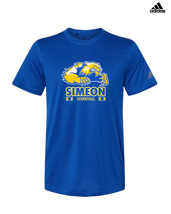 Simeon Career Academy Baseball Stacked - Mens Adidas Performance Shirt