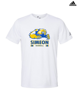 Simeon Career Academy Baseball Stacked - Mens Adidas Performance Shirt