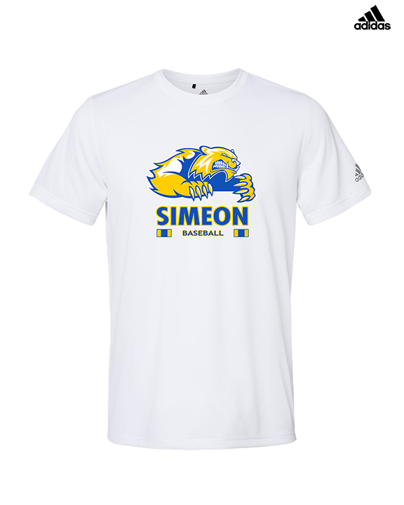 Simeon Career Academy Baseball Stacked - Mens Adidas Performance Shirt