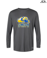 Simeon Career Academy Baseball Stacked - Mens Oakley Longsleeve