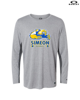 Simeon Career Academy Baseball Stacked - Mens Oakley Longsleeve