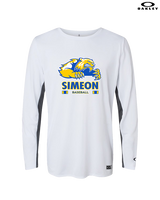 Simeon Career Academy Baseball Stacked - Mens Oakley Longsleeve