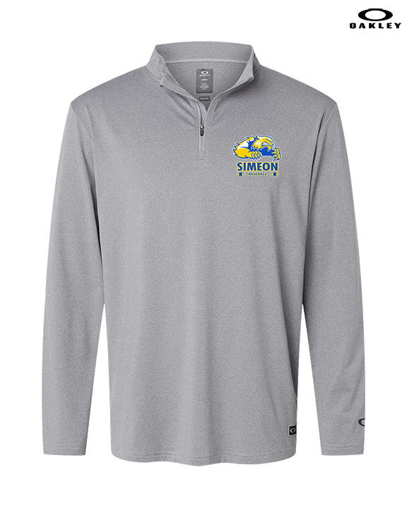 Simeon Career Academy Baseball Stacked - Mens Oakley Quarter Zip