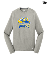 Simeon Career Academy Baseball Stacked - New Era Performance Long Sleeve