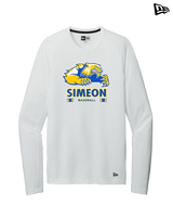 Simeon Career Academy Baseball Stacked - New Era Performance Long Sleeve