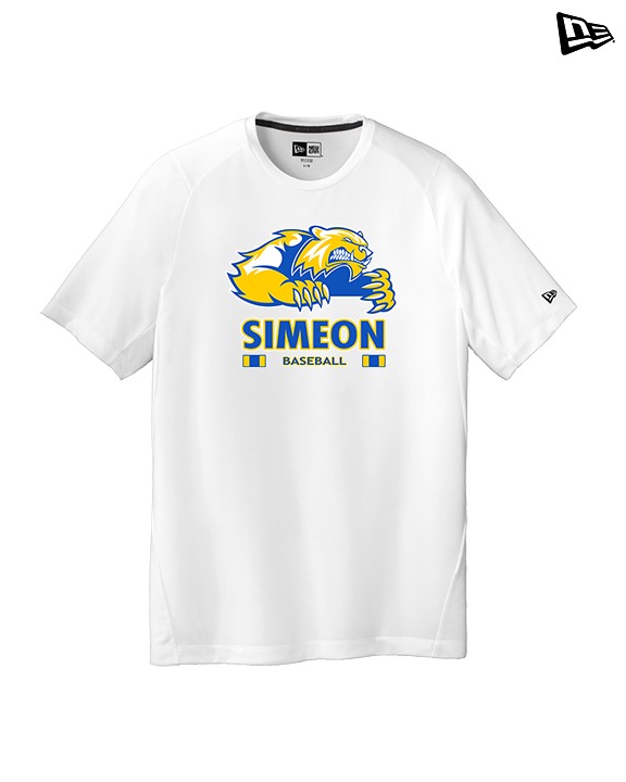 Simeon Career Academy Baseball Stacked - New Era Performance Shirt