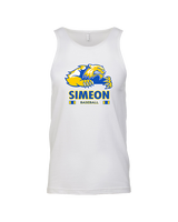 Simeon Career Academy Baseball Stacked - Tank Top