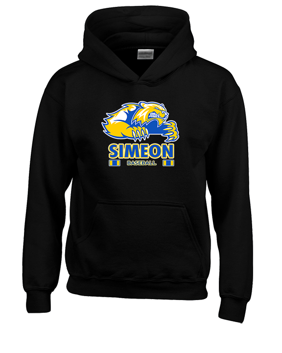 Simeon Career Academy Baseball Stacked - Unisex Hoodie