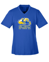 Simeon Career Academy Baseball Stacked - Womens Performance Shirt