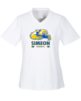Simeon Career Academy Baseball Stacked - Womens Performance Shirt