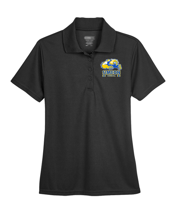 Simeon Career Academy Baseball Stacked - Womens Polo