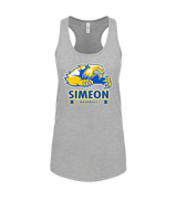 Simeon Career Academy Baseball Stacked - Womens Tank Top