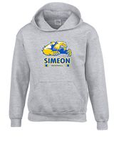 Simeon Career Academy Baseball Stacked - Youth Hoodie