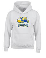 Simeon Career Academy Baseball Stacked - Youth Hoodie