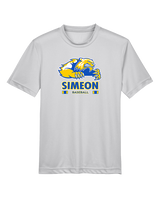 Simeon Career Academy Baseball Stacked - Youth Performance Shirt