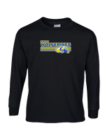 Simeon Career Academy Baseball Stripes - Cotton Longsleeve