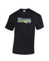 Simeon Career Academy Baseball Stripes - Cotton T-Shirt