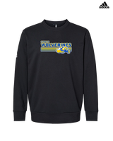 Simeon Career Academy Baseball Stripes - Mens Adidas Crewneck