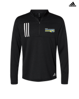 Simeon Career Academy Baseball Stripes - Mens Adidas Quarter Zip