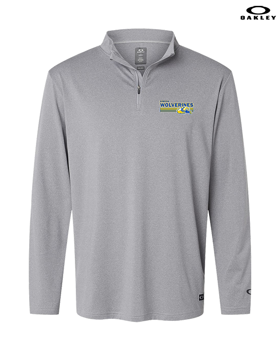 Simeon Career Academy Baseball Stripes - Mens Oakley Quarter Zip