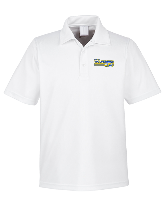 Simeon Career Academy Baseball Stripes - Mens Polo