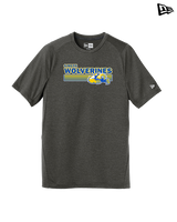 Simeon Career Academy Baseball Stripes - New Era Performance Shirt