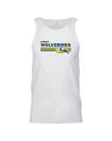 Simeon Career Academy Baseball Stripes - Tank Top