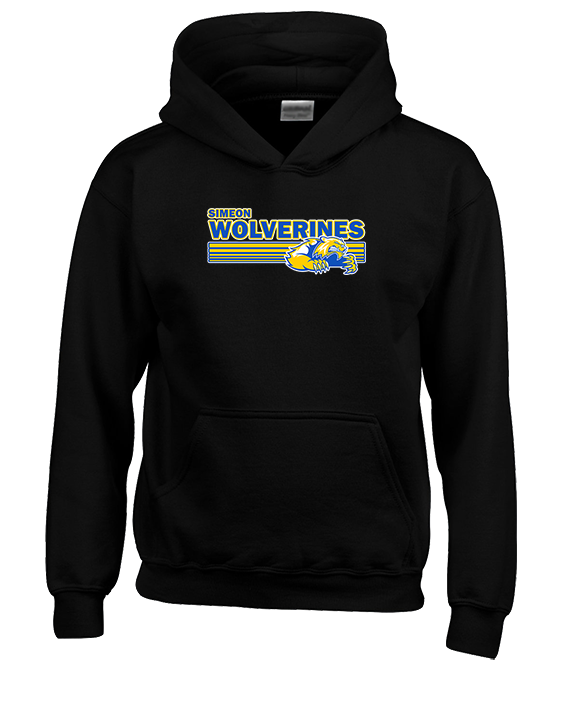 Simeon Career Academy Baseball Stripes - Unisex Hoodie