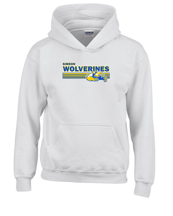 Simeon Career Academy Baseball Stripes - Unisex Hoodie