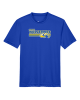 Simeon Career Academy Baseball Stripes - Youth Performance Shirt