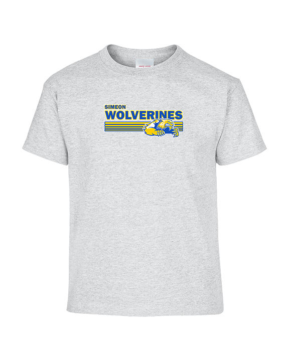 Simeon Career Academy Baseball Stripes - Youth Shirt