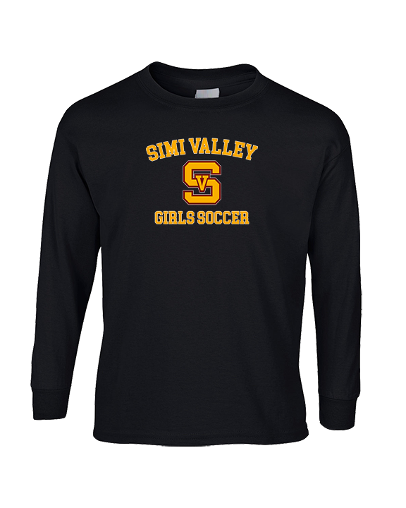 Simi Valley HS Girls Soccer Custom 1 - Cotton Longsleeve