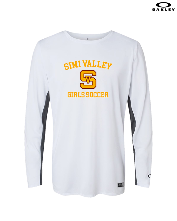 Simi Valley HS Girls Soccer Custom 1 - Mens Oakley Longsleeve