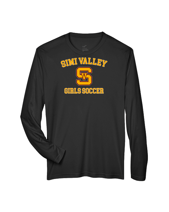 Simi Valley HS Girls Soccer Custom 1 - Performance Longsleeve