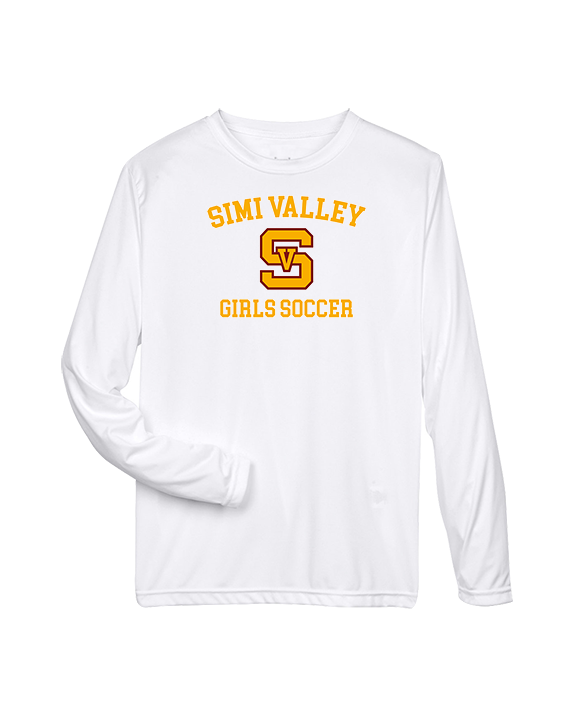 Simi Valley HS Girls Soccer Custom 1 - Performance Longsleeve